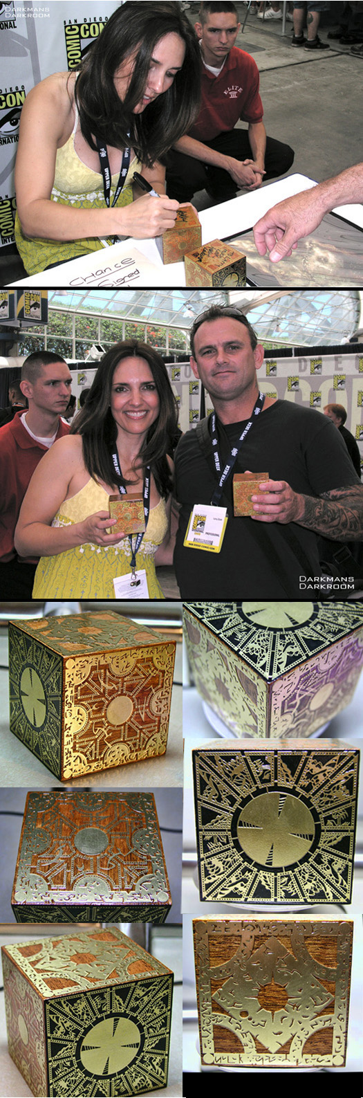 Hellraiser Puzzle Box Signed by Doug Bradley